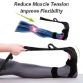 Fitness Open Back Muscle Relaxation Yoga Stretching Band Leg Stretcher Flexibility Strap For Rehabilitation Plantar Fasciitis.