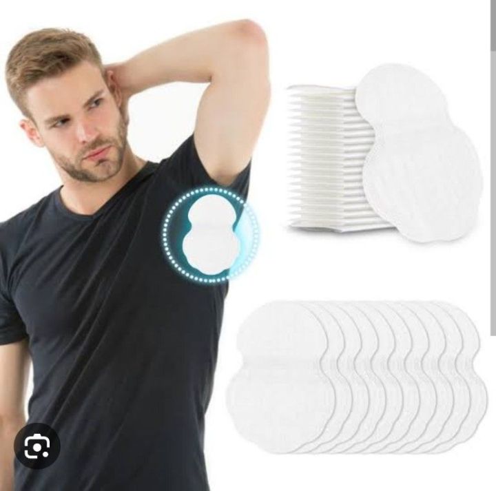 25 Pairs 50 Pieces Sweat Pads Under Armpit for Men and Women