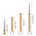 Creative Toothpicks Portable Fruit Picks Stainless Steel Toothpicks Essential Tools for Outdoor Camping Protective Tools. 