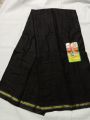 Amanat Shah solid black color lungi for men. black color lilen lungi for men soft and comfortable. 