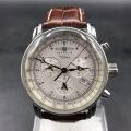 ZEPPELIN 100th Anniversary Chronograph Ivory Brown 7680-1. 
