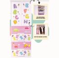 TheTickleToe Thick Fiber Plastic Storage Organizer Closets Almirah Shelf, Drawers Wardrobes for Kids (White, 60 x 40 x 135 cm). 