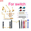 JCD ZL L SL ZL ZR L Left Right Shoulder Trigger Buttons Flex Cable for Nintend Switch NS Console Analog Joystick / Screw Tool. 