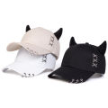 Unisex XXX Iron Ring Bull Horn Personality Baseball Caps Spring Autumn Outdoor Adjustable Casual Hats Sunscreen Hat. 