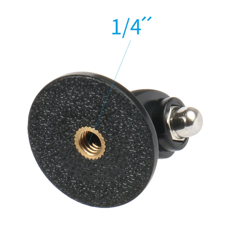 1/4"%20Tripod%20Adapter%20Converter%20w%20Thumb%20Screw%20Mount%20for%20%20HD%20Hero%2013%2012%2011%2010%209%208%207%206%205%20%20Yi%204K%20Action%20Camera%20Stand%20Holder%20-%20Image%203
