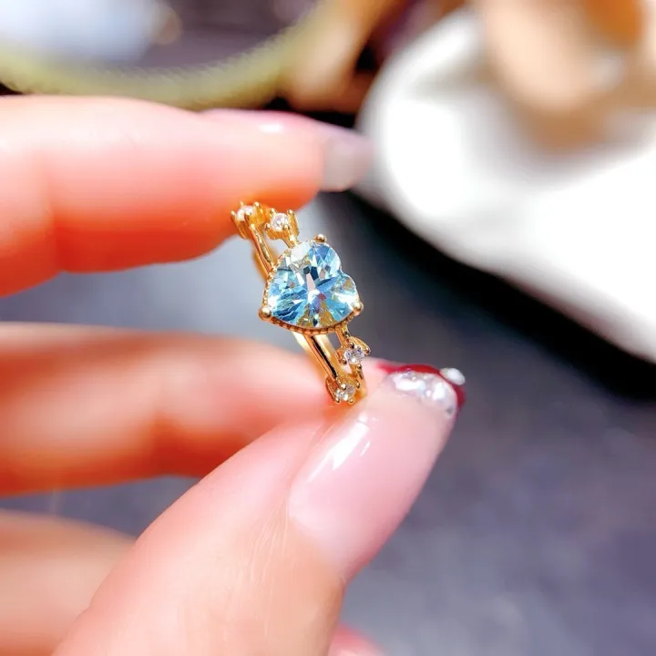 Natural%20Blue%20Topaz%20Ring%20S925%20Sterling%20Silver%20Heart-shaped%20Blue%20Gemstone%20Women's%20Jewelry%20Free%20Delivery%20-%20Image%204
