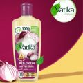 Vatika Naturals Red Onion Enriched Hair Oil Hair Fall Control 300ml. 