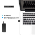 Vandlion V55 Portable Voice Recorders WAV 192kpbs HiFi Recording 1100mAh Long Battery Life USB Flash Dictaphone for Lectures.