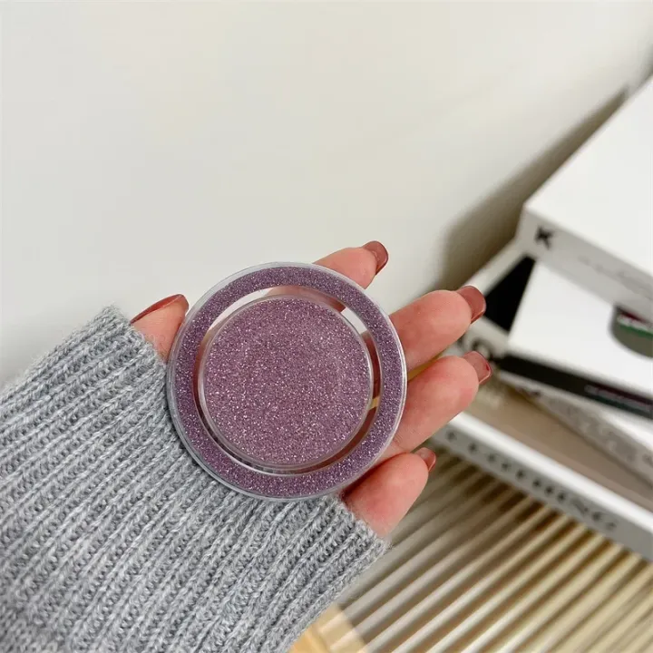 Glitter%20Round%20Matte%20Magnetic%20Double-Sided%20Metal%20Bling%20for%20MagSafe%20Stand%20Holder%20Mobile%20Phone%20for%20iPhone%2016%2015%2014%2013%2012%20Pro%20Max%20-%20Image%207