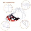 3Pcs Baseball Cap Washer,Hat Cleaner Cage Holder Frame for Washing Machine,Anti-deformation Cap Protector Rack Hat Washer Keeper.