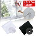 Indoor Insect Fly Screen Curtain Mesh Self-Adhesive DIY Anti Fly Mosquito Net Mesh Mosquito Insect Bug Net Curtains for Windows.