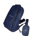 Multi-Functional Chest Bag Crossbody Bag Smooth Zipper Bag Sports Bag Waterproof with password lock. 
