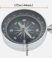 Premium Pocket Compass for Hiking Camping | Outdoor Survival Guide Tool.