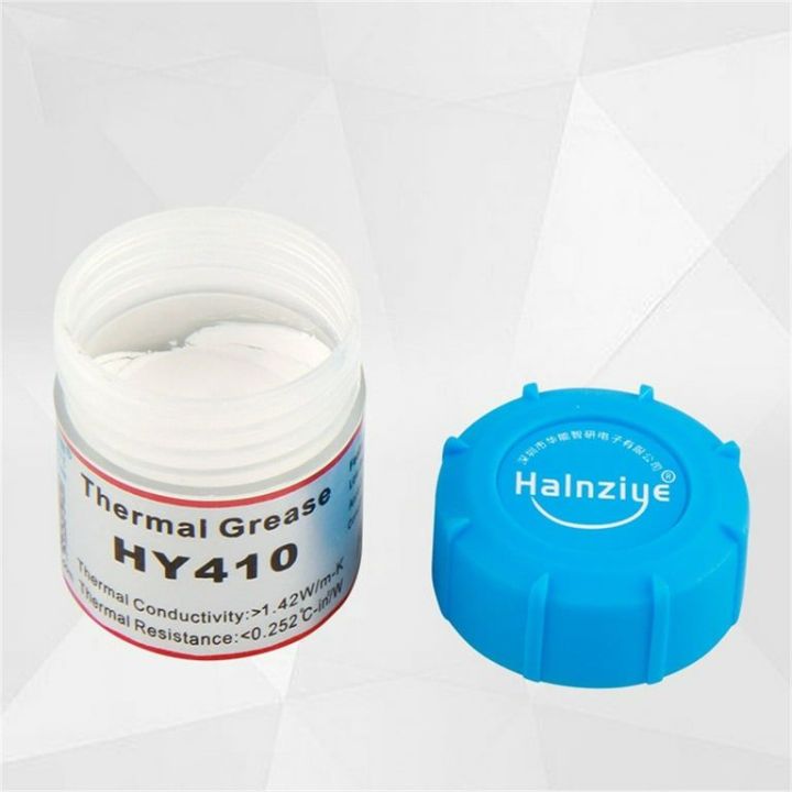 koaiezne HY410 10g White Thermal Grease Paste For CPU GPU VGA Chipset Cooling Heatsink - Heat Sink Compound