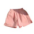 2026Korean-style children's shorts for summer, thin casual pants for boys and girls, linen casual pants for toddlers. 