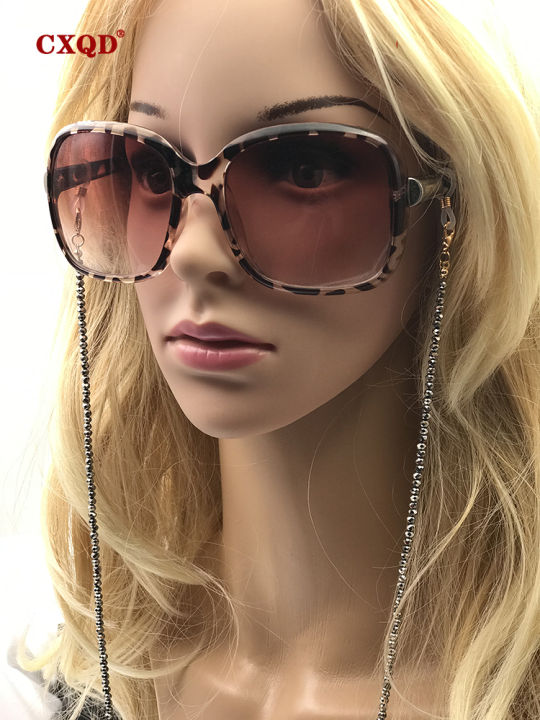 Handmade%20Fashion%20Reading%20Glasses%20Chain%20For%20Women%20Sunglasses%20Cords%203mm%20Electroplated%20Lanyard%20Beaded%20Eyewear%20Masks%20%20Wholesale%20-%20Image%202