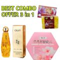 Special Osufi Skin Care Combo ( Serum + Saffron Soap +Laikou Body Cream).