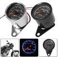 Universal Speedo Meter Led Light Meter Water Proof Meter Cafe Racer Meter. 