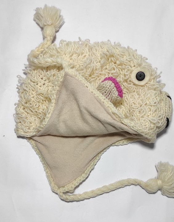 Sheep%20Design%20Ear%20Flap%20hand%20knitted%20Topi/Cap%20-%20Image%206