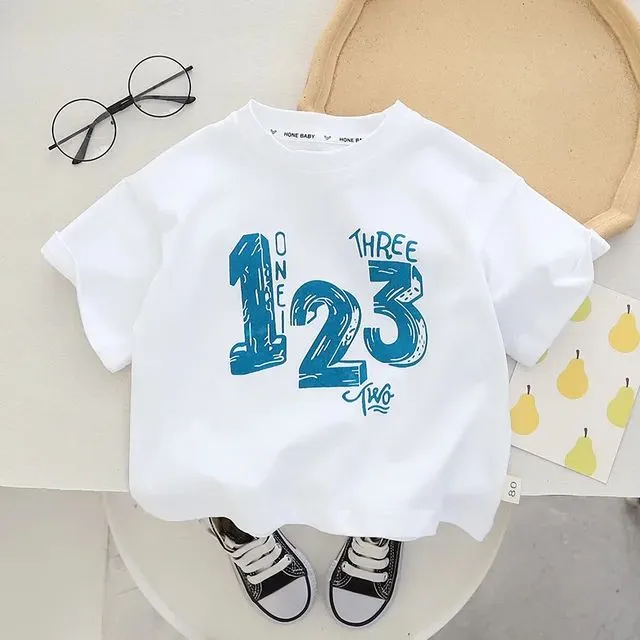 Baby%20Boy%20Girl%20Short%20Sleeve%20Crewneck%20T-Shirt%20Solid%20Cotton%20Jersey%20Short%20Sleeve%20Tee%20for%20Summer%20Wear%20Newborn%20Unisex%20-%20Image%202