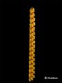 Artificial flower lari with mirrors (5pcs). 