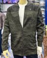 Full Sleeve Self Design Men Bomber Jacket. 