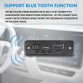 6W Bluetooth Amplifier Board MP3 Player Module with USB TF FM Radio 3.7V-5V Audio Power Amplifier for Car DIY Speaker Project.