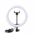 12 Inch LED Ring Light With Adjustable Stand And Phone Holder.