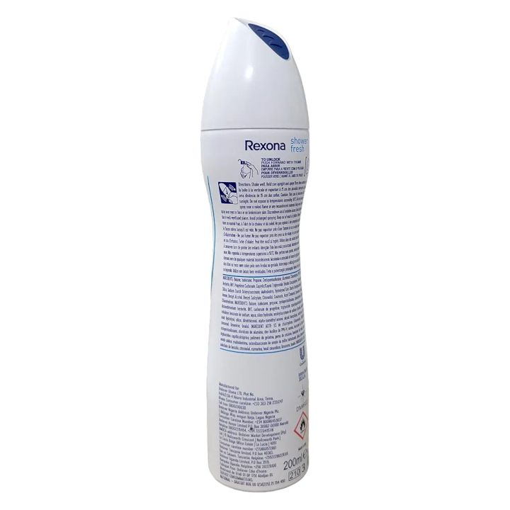 Rexona%20MotionSense%20Shower%20Fresh%20Antiperspirant%20Deodorant%20Spray%20for%20Women%20with%2048-Hour%20Protection/200%20ML%20-%20Image%204