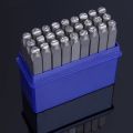 Metal Stamping kit 0-9 letter punch steel prefix 6mm series Metal Stamping kit with English letters number punch metal stamping kit. 