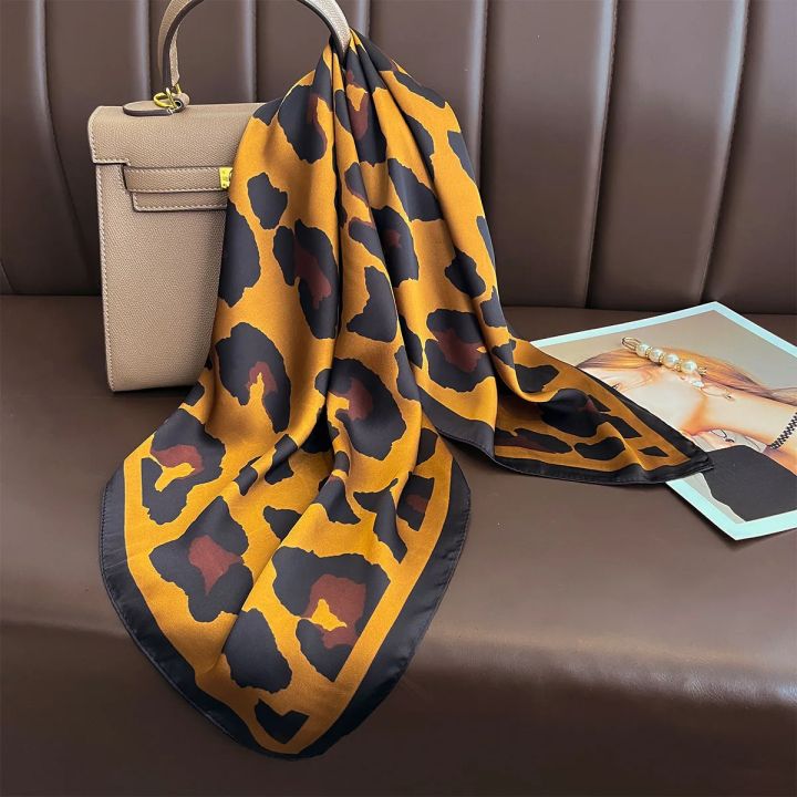 Leopard%20Scarf%20Women%20Imitation%20Silk%20Neck%20Ribbon%20Ties%20for%20Hair%20Bands%20Lady%20Shawls%20and%20Wraps%20Bandana%20Foulard%20Square%20Scarves%20-%20Image%205
