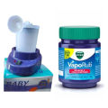 baby steamer home facial steamer With Vicks vaporub. 