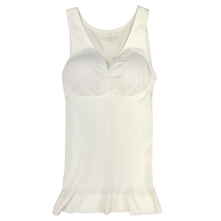 Women%20Tummy%20Control%20Shapewear%20Classic%202-IN-1%20with%20Padded%20Bra%20High%20Elastic%20Vest%20Body%20Shaper%20Slim%20Up%20Lift%20Corset%20Cami%20Tank%20Tops%20-%20Image%202