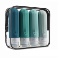 90ml/Set Silicone Travel Multicolour Cosmetic Bottles Empty Container Leakproof Refillable Bottle For Shampoo Conditioner Lotion. 