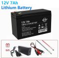 12V 7Ah 18650 Lithium Battery Pack Built-In
40A BMS. For Sprayer, Surveillance Camera
Children's toy car Battery, Backup Power. 