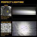 Mini 2.5 "Square Mini Led Square Work Light Pole 7LED Cross Country Marine Spotlight 4X4 Jeep JK 4Wd Truck 9V-30V.