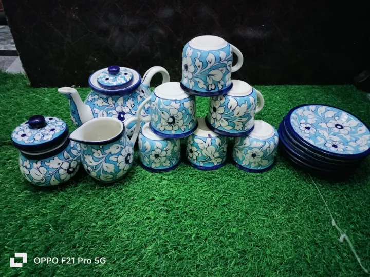 Blue%20Pottery%20Tea%20Set%2017%20pieces%20-%20Image%203
