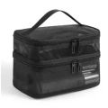 Double Layer Mesh Makeup Bag, Wash Bag, Women's Portable New Large Capacity Storage Bag, Cosmetics Storage Bag. 