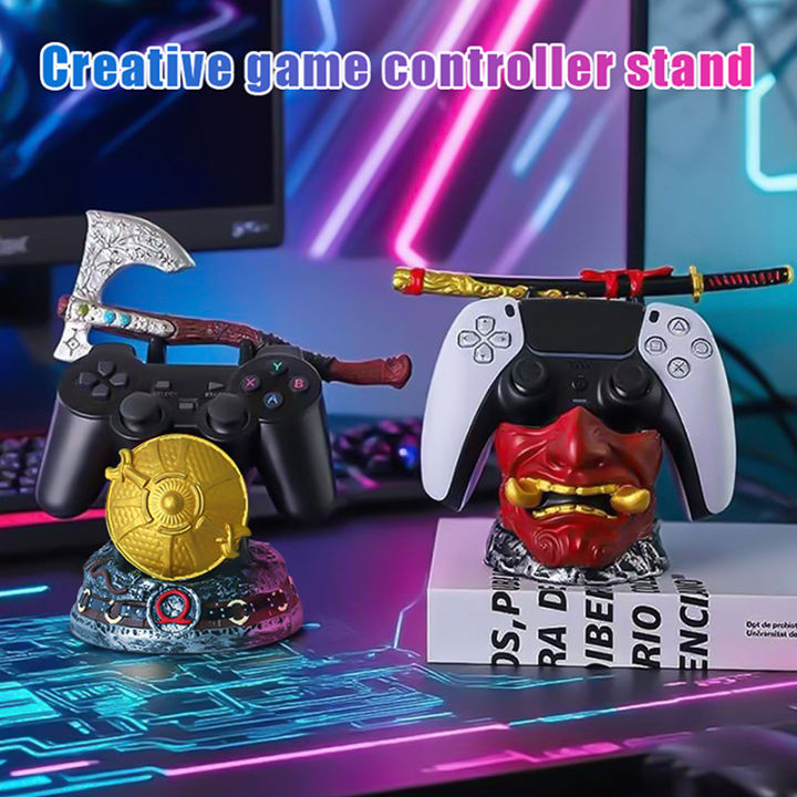 1pc%20New%20God%20Of%20War%20Game%20For%20PS5/Xbox/PS4%20Controller%20Creative%20Stand%20Unique%20Gamepad%20Stand%20Desktop%20Decoration%20Game%20Accessory%20-%20Image%204