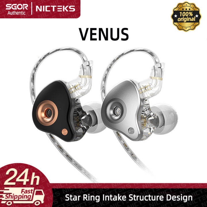 Sgor Venus Hifi In Ear Earphones Dynamic Headphones Iem Monitor Earbud 