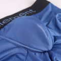 Summer new men's underwear: Ice-silk flat-toe one-piece underwear for men, breathable and cool, four-cornered. 