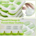14-Grid Silicone Ice Cube Tray Mold - Non-Toxic & Durable (Multicolor). 