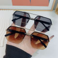 Polygon Sunglasses Rectangle Fashion PC Frame Women Men Large Square Sun Glasses for Female Male Gradient Traveling Oculos ﻿. 