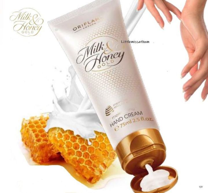 ORIFLAME-ORIFLAME-%20Milk%20&%20Honey%20Gold%20Moisturising%20Hand%20Cream%2075%20ml%20-%20Image%204