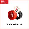 Solar Wire 4mm (Black). 