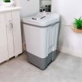 GM Washing Machine GMW-930 | 4 Suits Washing Capacity | Pure Grey | Durable Plastic Body | Modern Design | GM Home Appliances. 