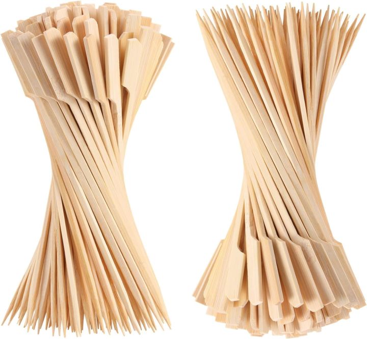 50/100pcs%20Bamboo%20Skewers%20Cocktail%20Picks%20for%20Appetizers%20Wooden%204.7%20IN%20Sandwich%20Hamburger%20Skewers%20Disposable%20Fruits%20BBQ%20Food%20Forks%20-%20Image%207