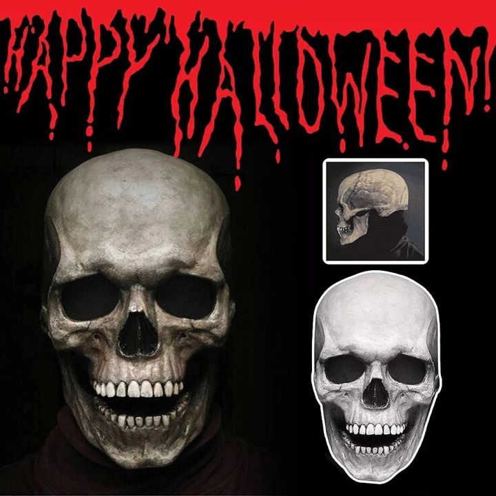 Halloween%20Mask%20Latex%20Scary%20Horror%20Decoration%20Full%20Head%20Skull%20Mask%20Helmet%20Cosplay%20Jaw%20Masque%20Gifts%20Party%20Costume%20Pro%20Mask%20-%20Image%205