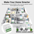 ZigBee or WiFi Smart Switch Module 16A/20A Mini Relay Breaker Smart Home Automation Works with Tuya Alexa. 