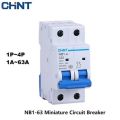 CHINT orginal premium quality MCB DP 2P miniature circuit breaker 16A to 63A same price.